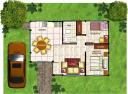 Civenna 66 sqm floor plan