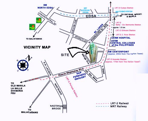 Street Map Manila Quezon City