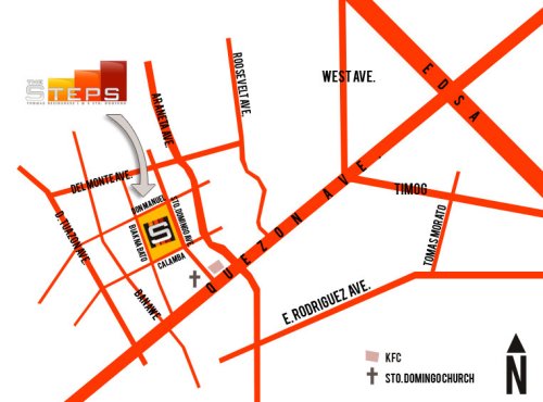 Location Map - The Steps Condo