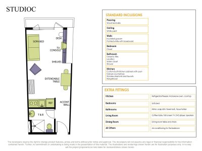 Knightsbridge Residences, Studio C