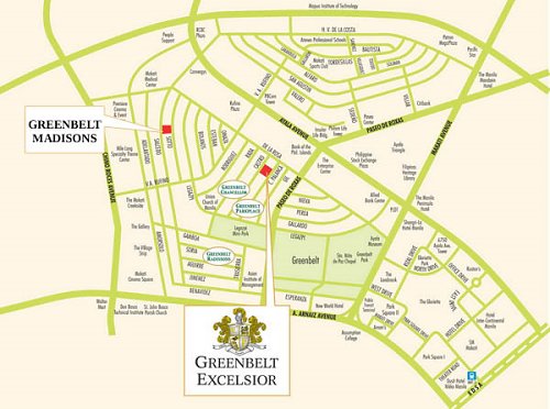 Greenbelt Madison Map 500