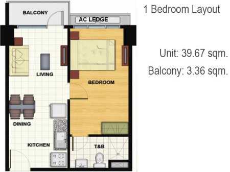 Signa Residences - 1 Bedroom