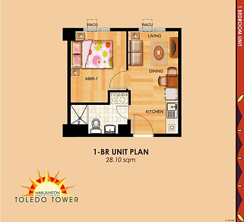 Marquinton Garden Terraces - 1BR