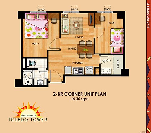 Marquinton Garden Terraces - 2BR
