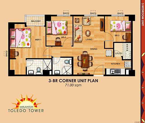 Marquinton Garden Terraces - 3BR