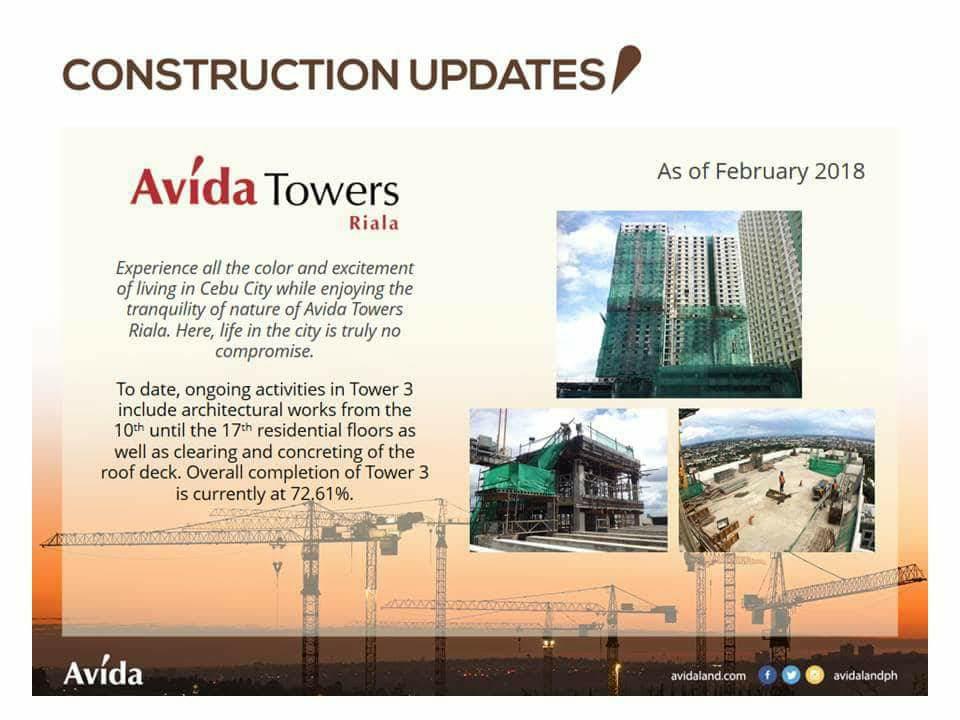 Avida Towers Riala Construction Update